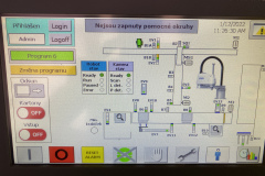 Ovládací panel Siemens